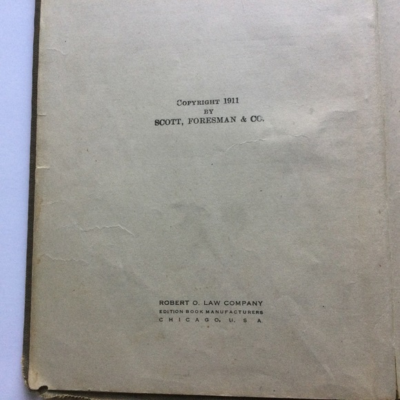 Antique Elson Grammar School Reader Book One Fifth Grade - Picture 4 of 4